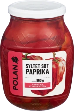 Polan Syltet Søt Paprika 850g