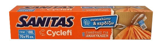 Sanitas Avfallsekk 100l 5stk