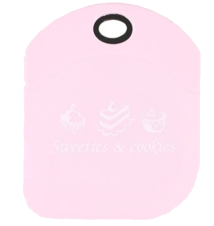 Deigskrape Silikon Rosa 1stk Cacas