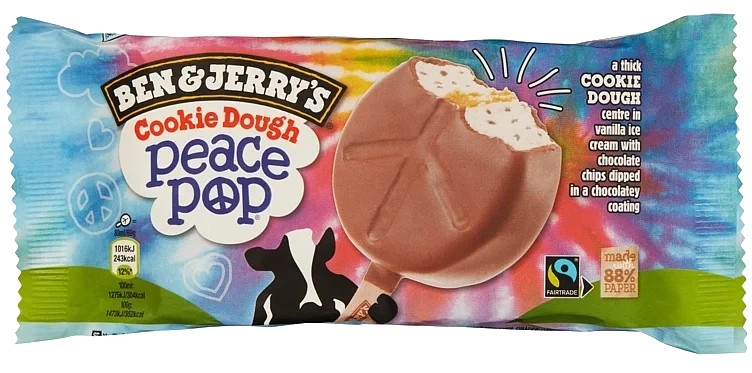 Ben&Jerry's Cookie Dough Peace Pop 80ml