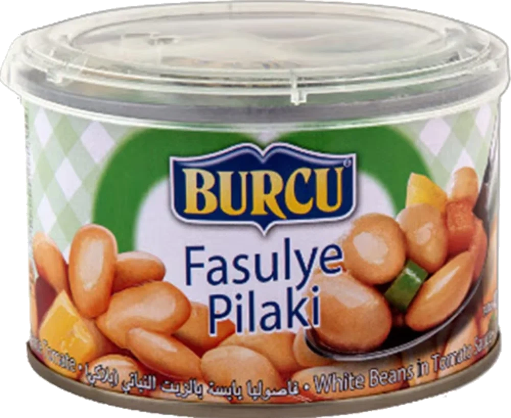 Burcu Hvite Bønner i Tomatsaus (Fasulye) 400g