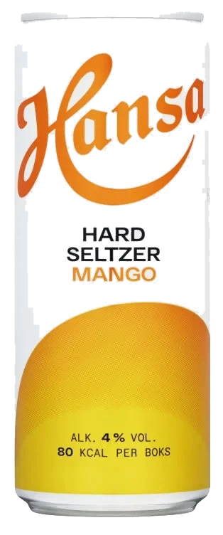 Hansa Hard Seltzer Mango 0,33l boks