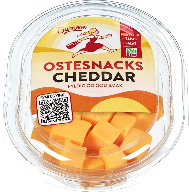 Cheddar Ternet 80g Synnøve