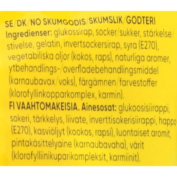 Godisbilar Minipåsar 100-pack