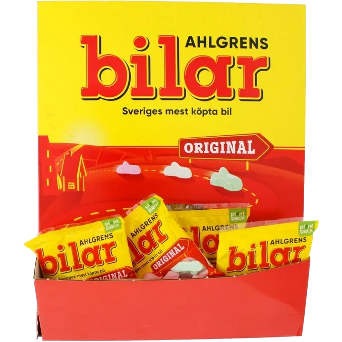Godisbilar Minipåsar 100-pack