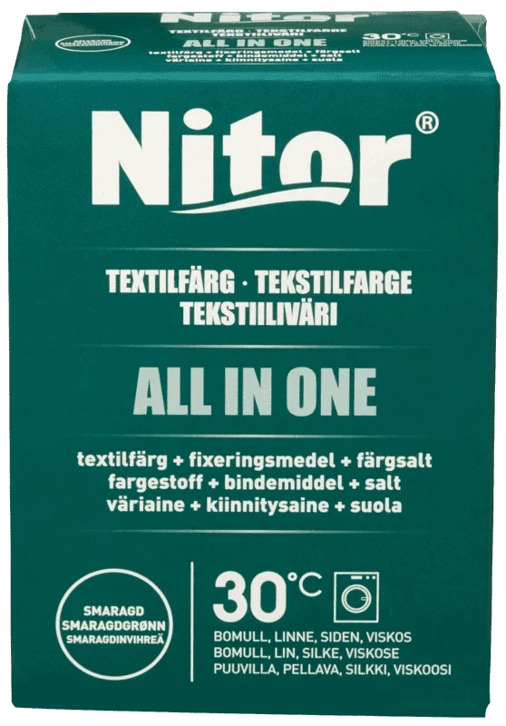 Nitor All in One Tekstilfarge Grønn