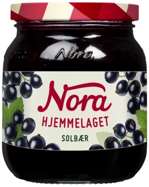 Solbærsyltetøy Hj l 400g Nora