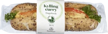 Baguette m/Kylling&Curry 240g Bakehuset