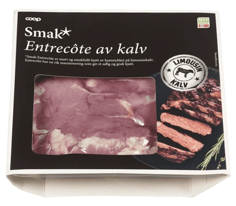 Coop Smak Entrecote av Kalv 340g