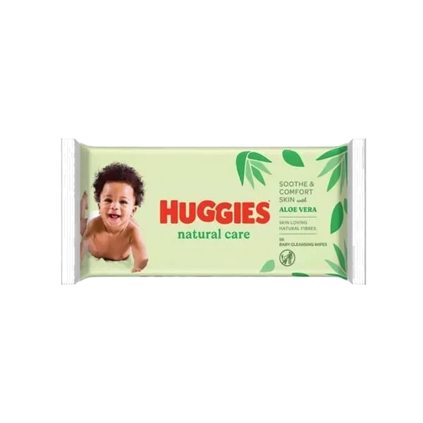 Huggies Baby Våtservetter Natural Care 56pk