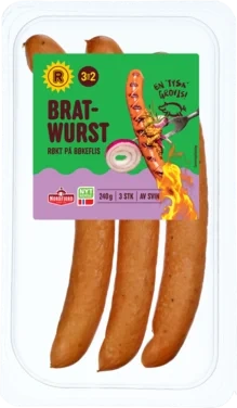 Grov Bratwurst 240g