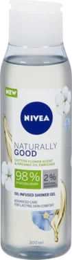 Nivea Shower Naturally Good Cotton Flower 300ml