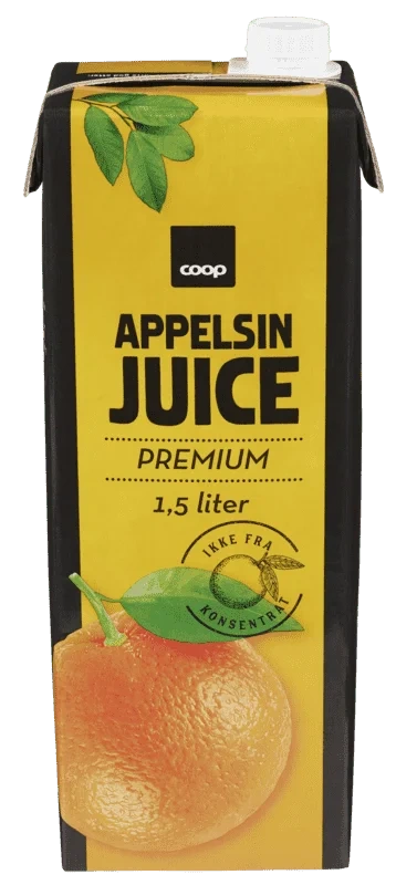 Coop Premium Appelsinjuice 1,5l