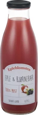 Eple & Bjørnebær 0.75l Epleblomsten