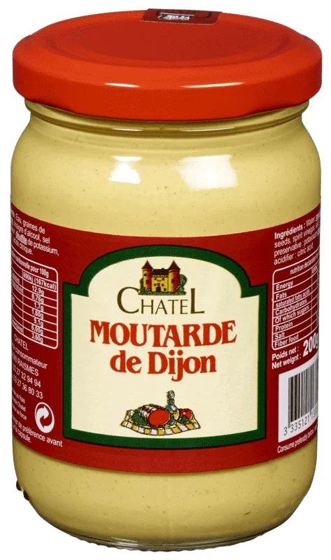 M.D.B. Dijon Lys Sennep 200g