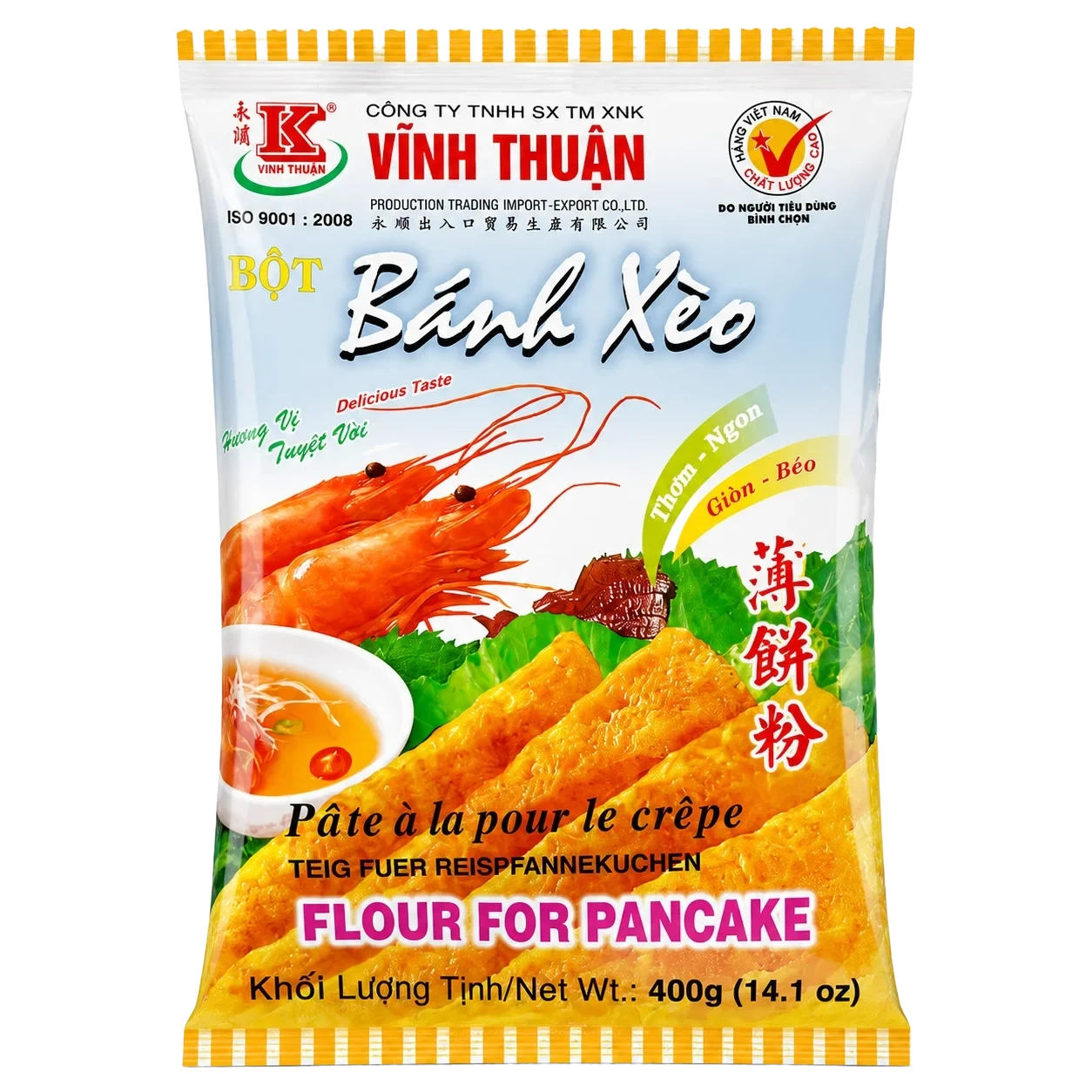 Vinh Thuan Pannekakemel 400g
