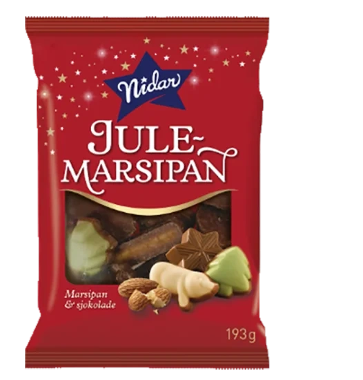 Nidar Marsipan & Sjokolade 193g