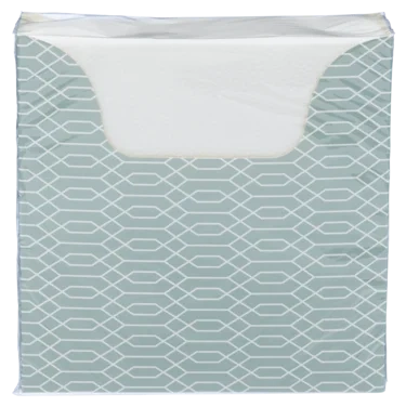 White Napkins In Box 33x33 1-ply