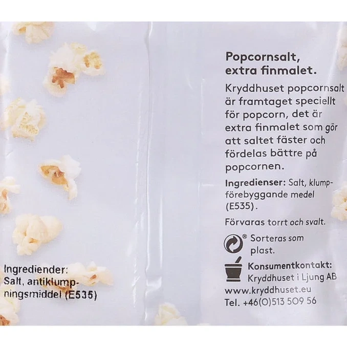 Popcornsalt Extra Finmalet