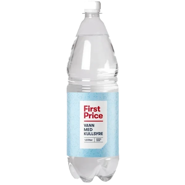 Vann m/Kullsyre 1,5l First Price