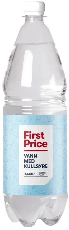 Vann m/Kullsyre 1,5l First Price