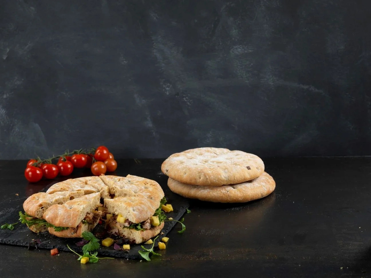 Focaccia TomatOliv