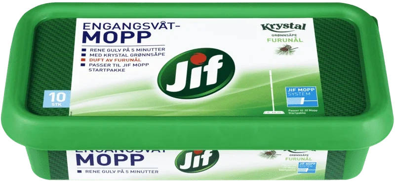 Jif Engangsmopp Furunål 10stk