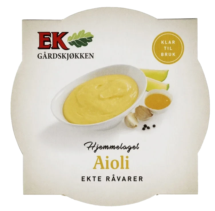 Aioli Hvitløk 100g Ek Gård