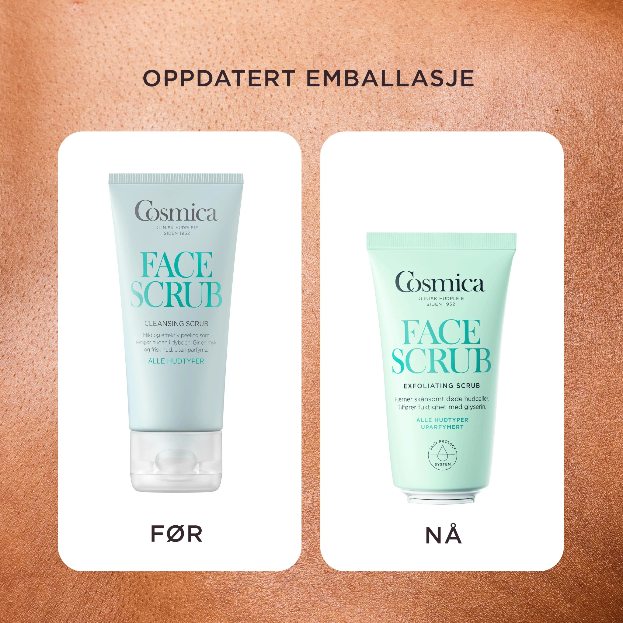 Cosmica Face Exfoliating Gentle Scrub, 50 ml
