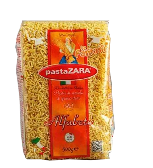 PastaZara Alfabeto 500g