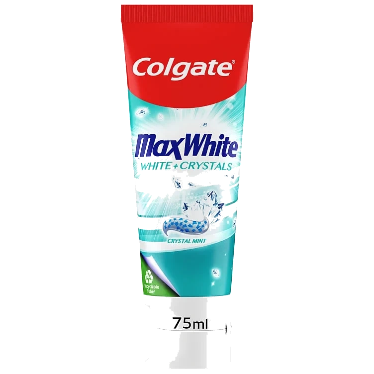 Colgate Tannkrem Max White Crystals 75ml
