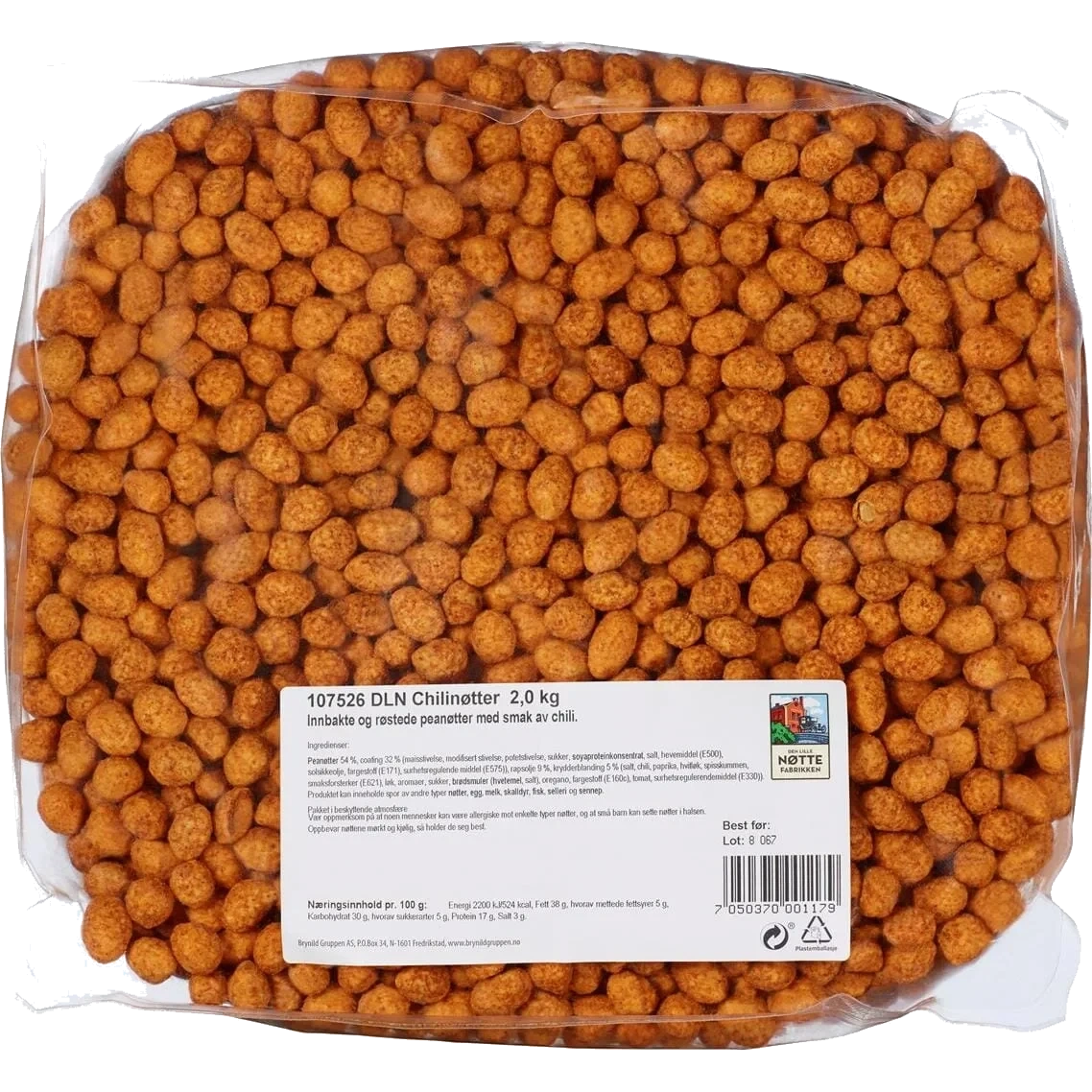 Chilinøtter 2kg