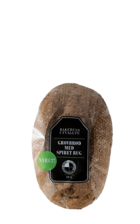 Grovbrød Spiret Rug 710g Bakerens Utvalgte