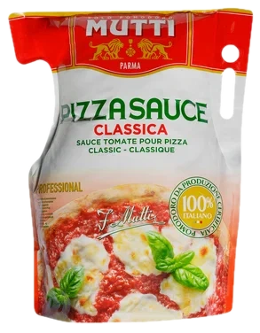 Pizzasaus Klassisk 2x5kg Mutti