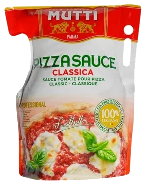 Pizzasaus Klassisk 2x5kg Mutti