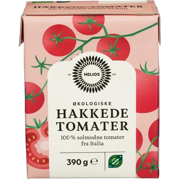 Hakkede Tomater
