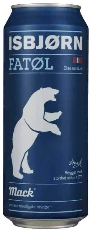 Mack Isbjørn Fatøl 0,50l bx