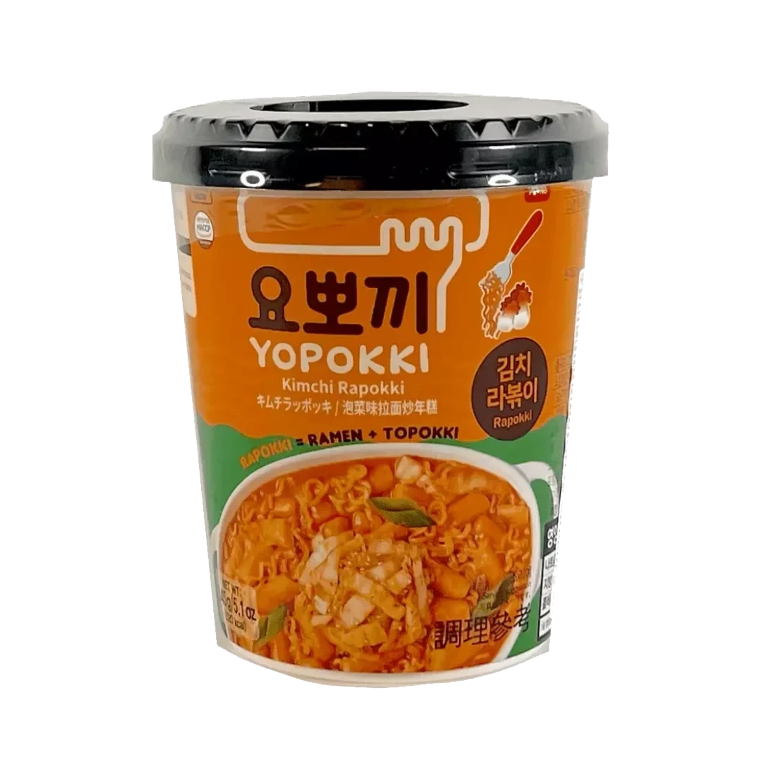 Yopokki Ricecake & Ramen Cup Kimchi 145 g