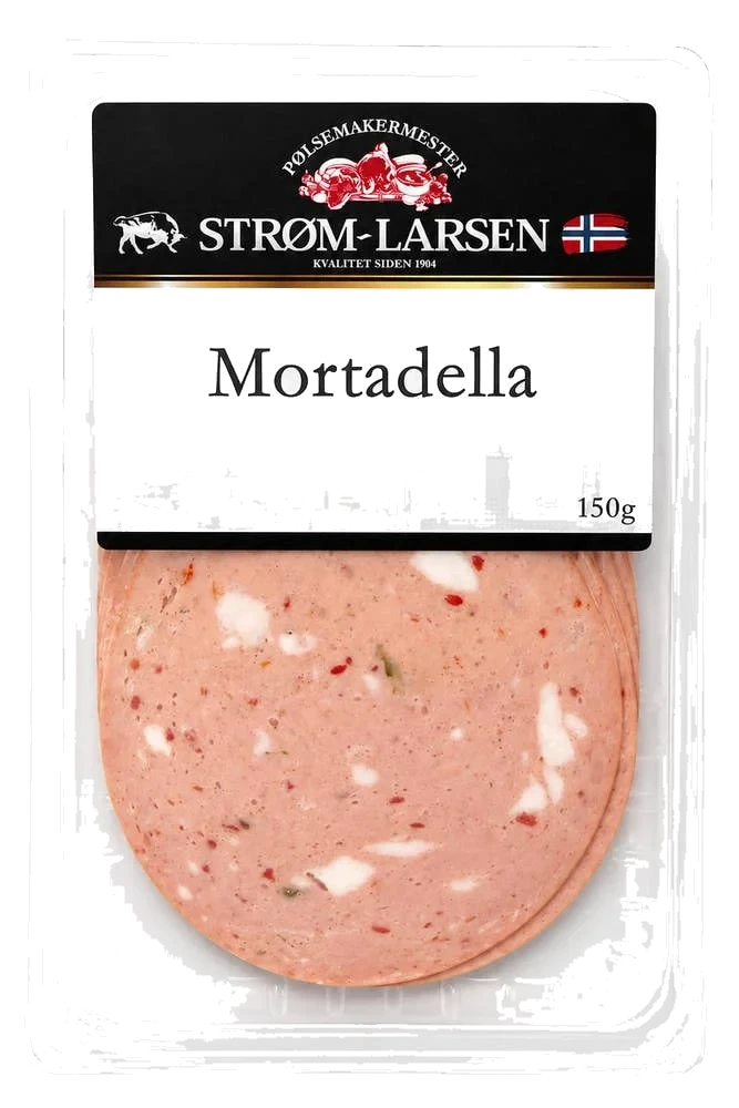 Mortadella i skiver