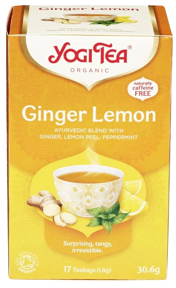 Økologisk Ginger lemon te