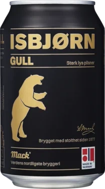 Isbjørn Gull 6,3% 0.33l bx