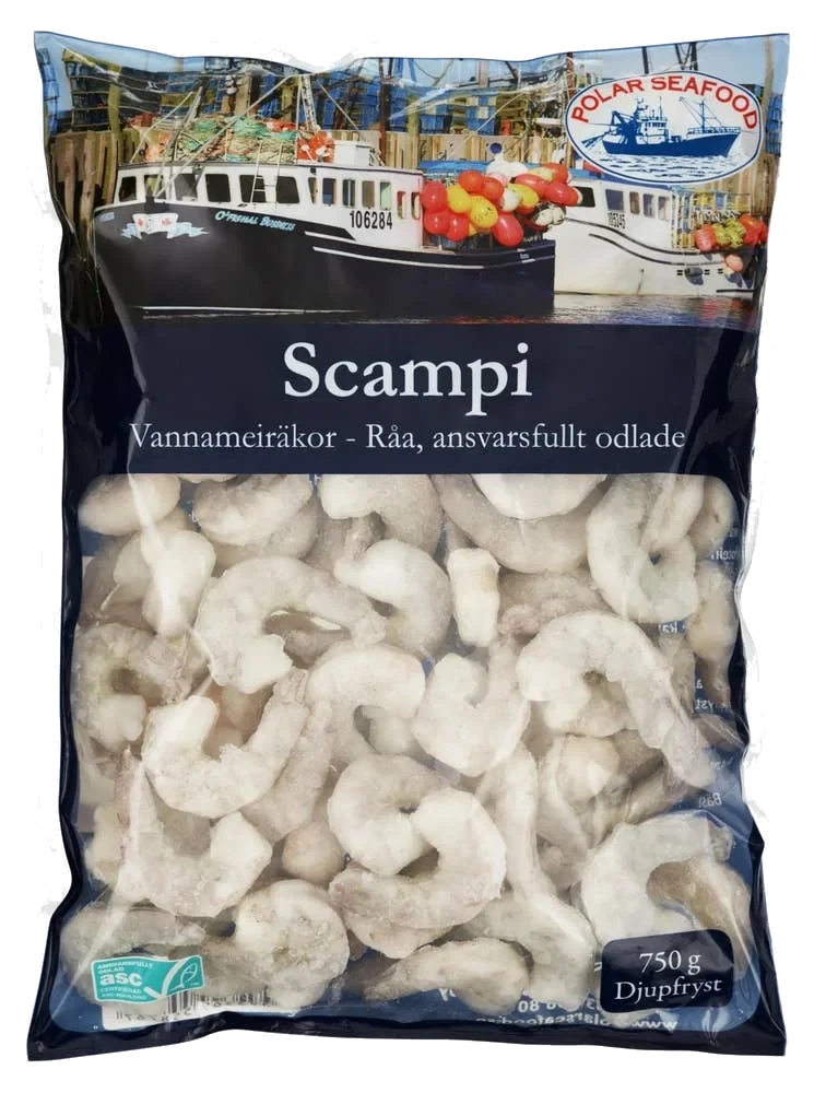 Scampi Rå Fryst ASC