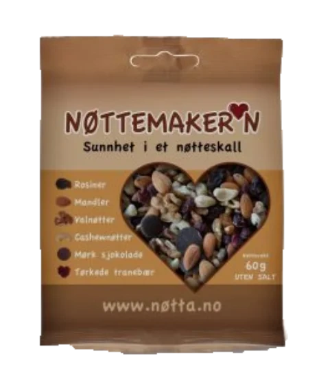 Nøttemaker`n u/Salt 60g