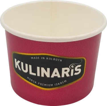 Kulinaris Beger 1000 stk 138ml Pappbeger med Logo