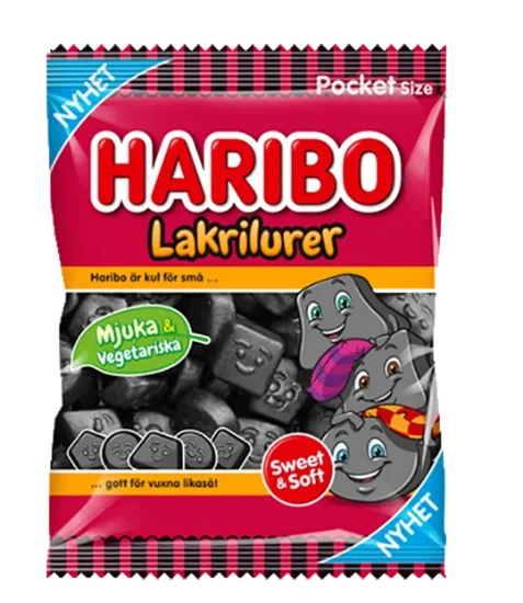Haribo Lakrilurer 80g