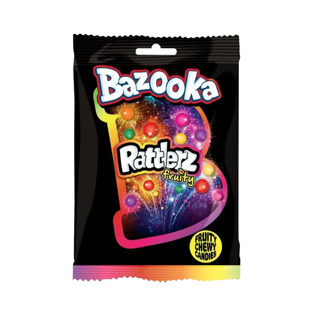 Bazooka Rattlerz Fruity 120 g