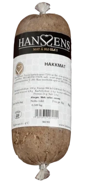 Hakkmat 500g Snabb Hanssens