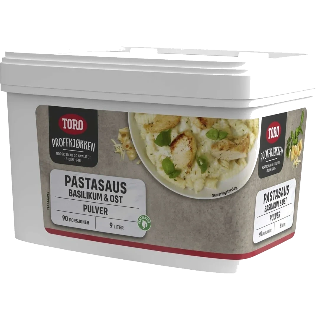 Pastasaus Basilikum & Ost 645g