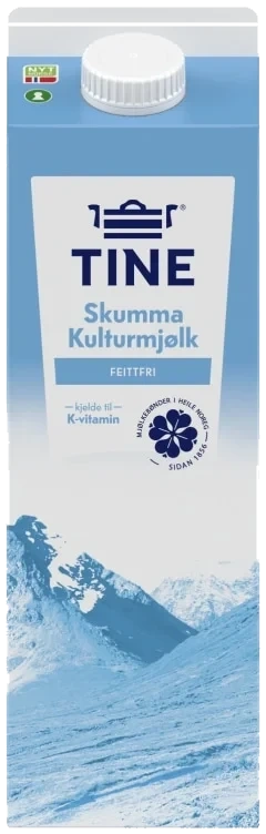 Tinemelk Skummet Kultur 1000g Tine