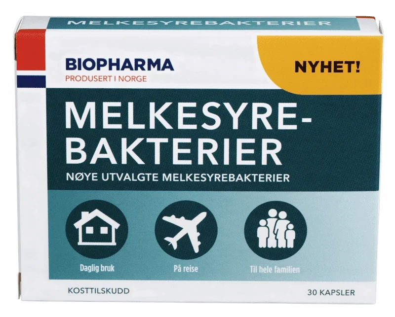 Biopharma Melkesyrebakterier 30stk